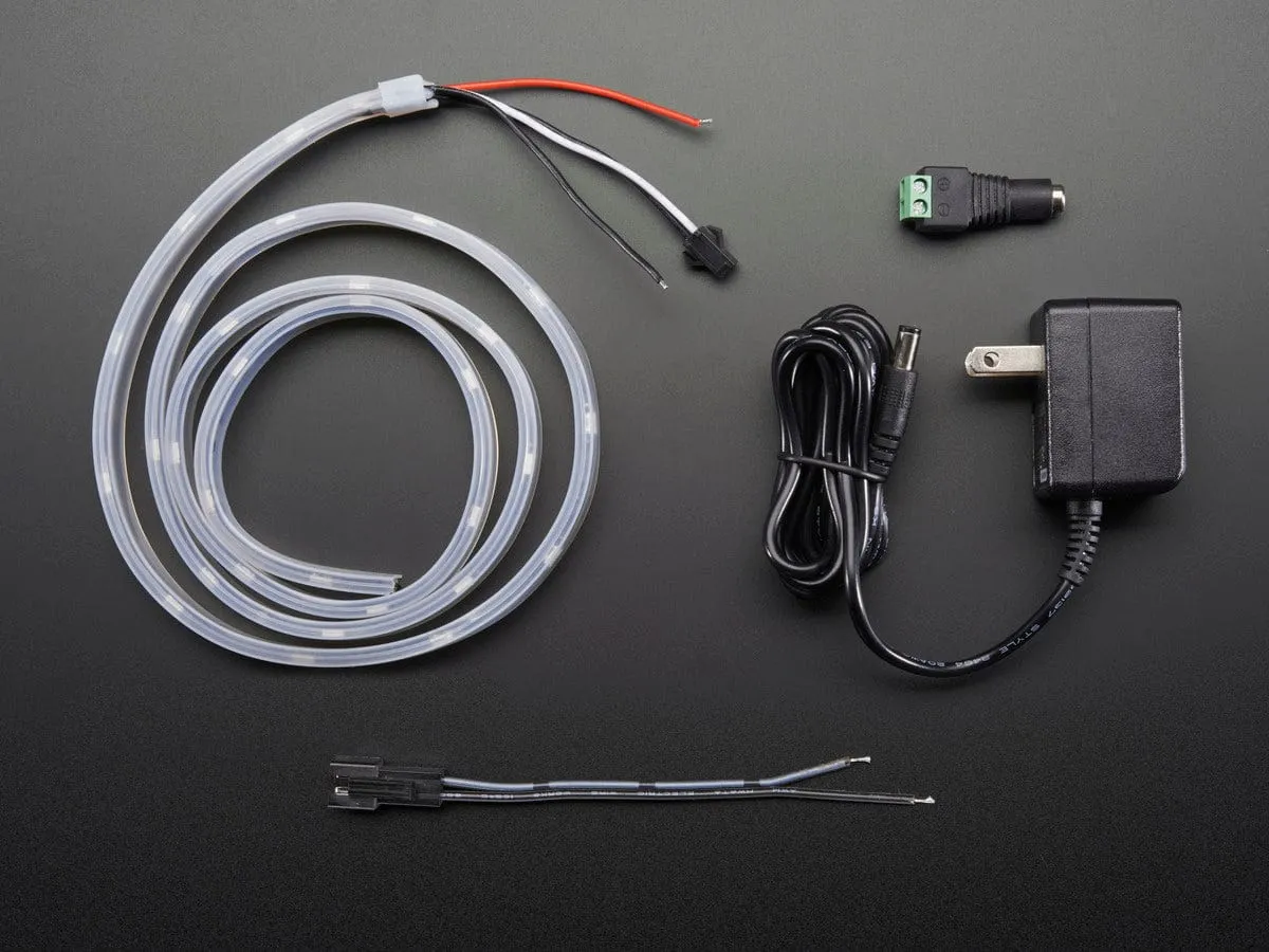 Adafruit NeoPixel LED Strip Starter Pack - 30 LED meter - Black [discontinued]