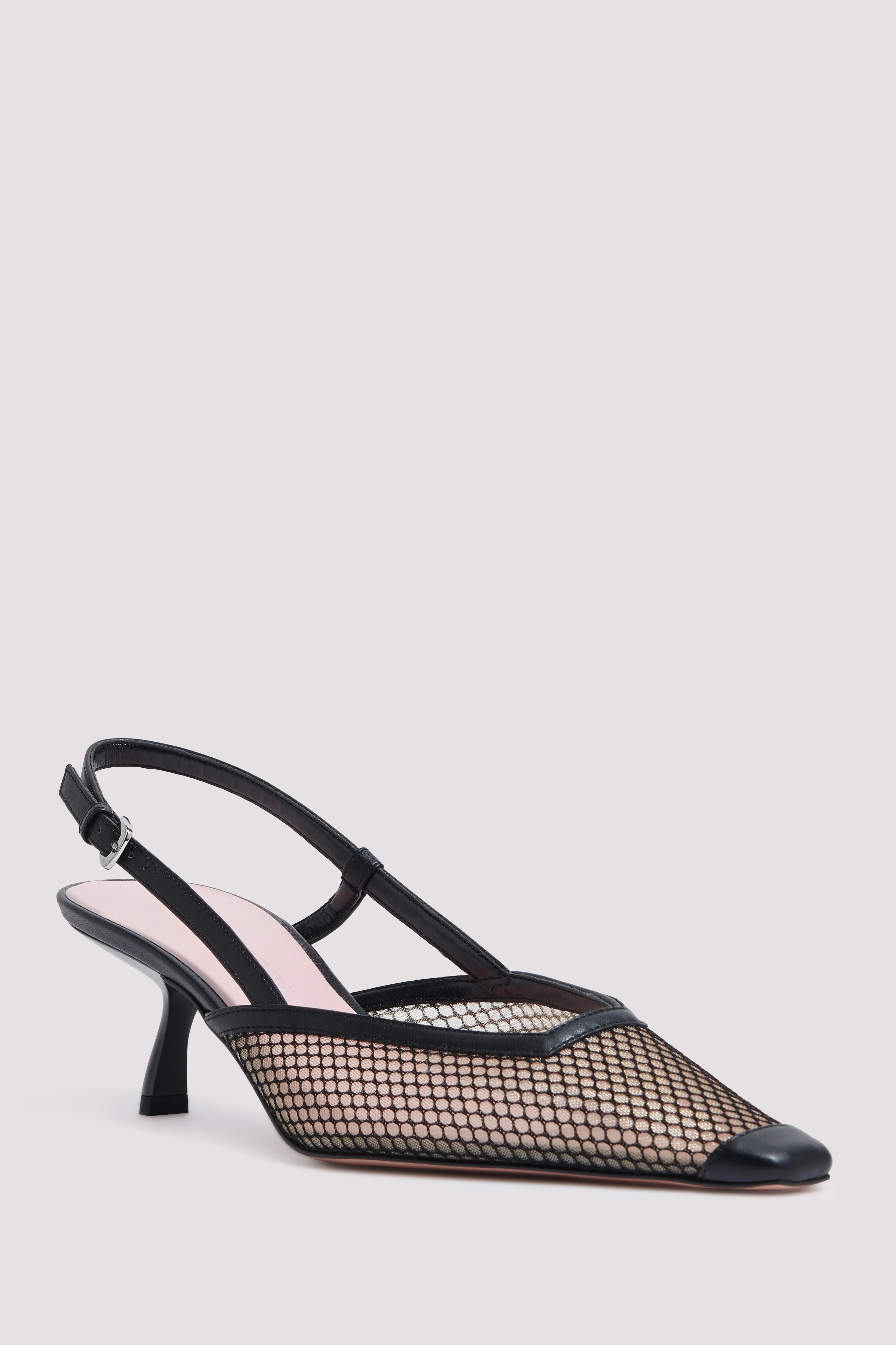 Black 50 Mesh Pumps