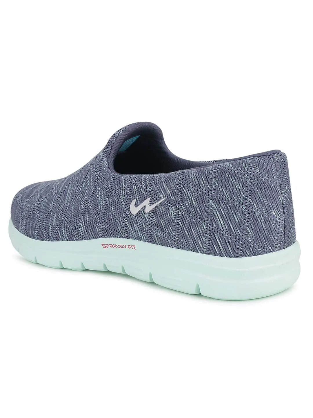 FABIA Green Women's Slip-ons