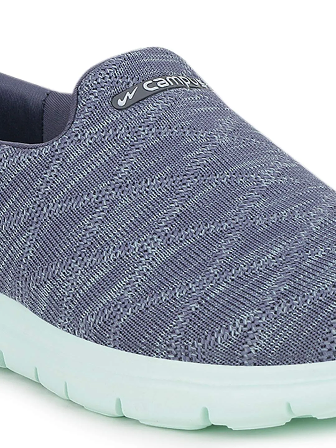 FABIA Green Women's Slip-ons