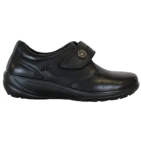 G Comfort Ladies Wide Fit Shoes - P-9520 - Black