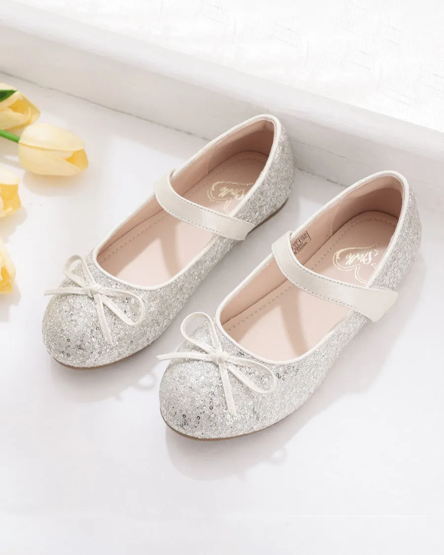 Girls Classic Mary Janes | Shiny Closed-Toe Dress Shoes