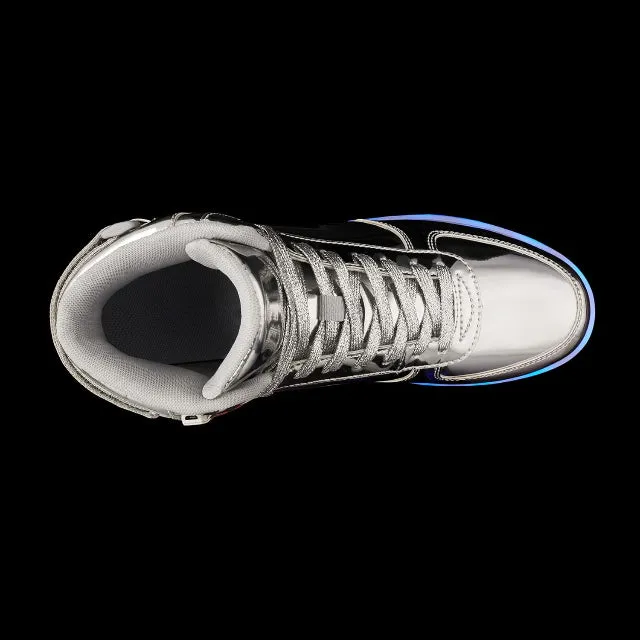 High Top USB Rechargeable Glowing Luminous Shoes for Men