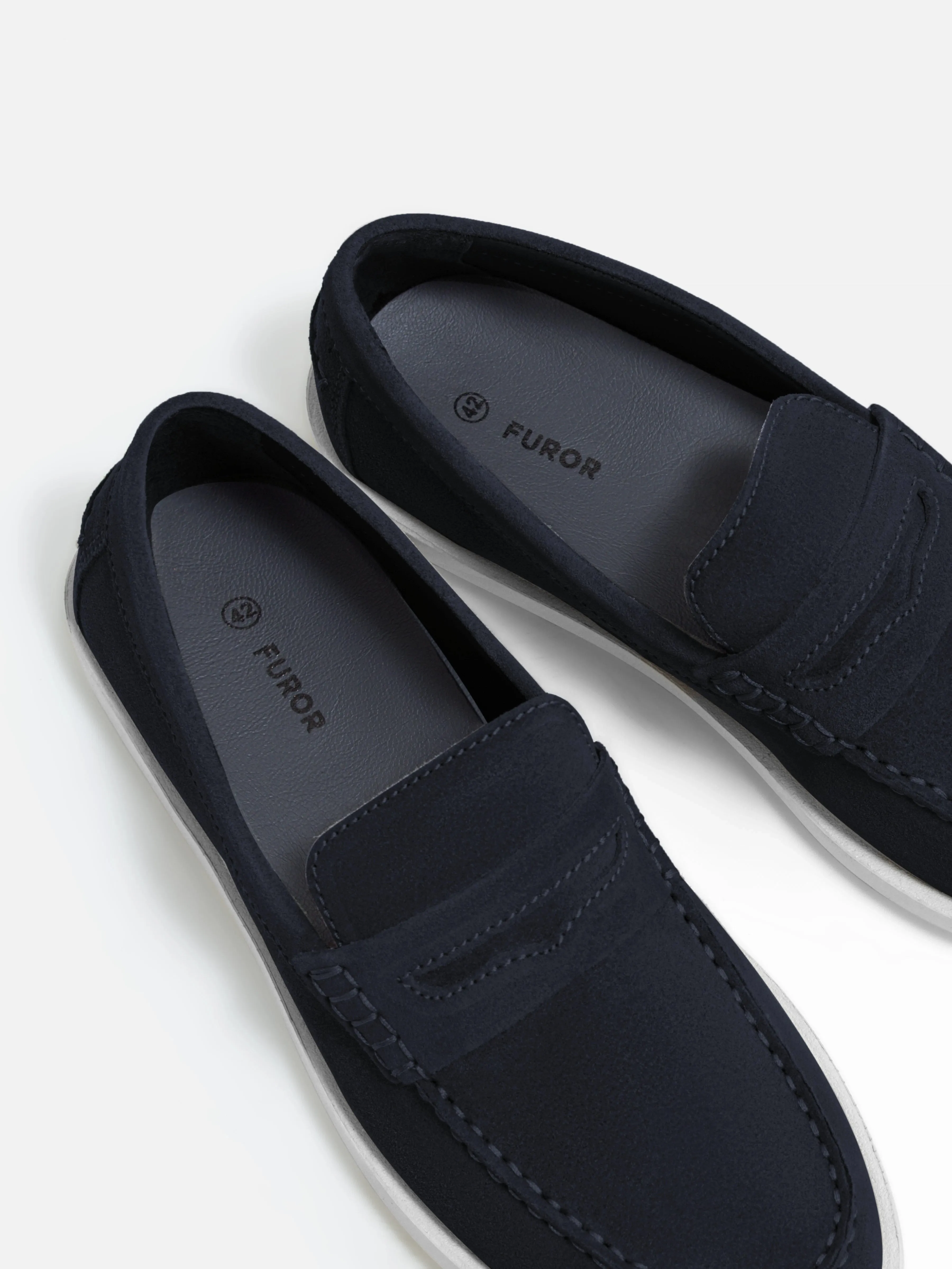 Leather Penny Loafers - FAMS24-101