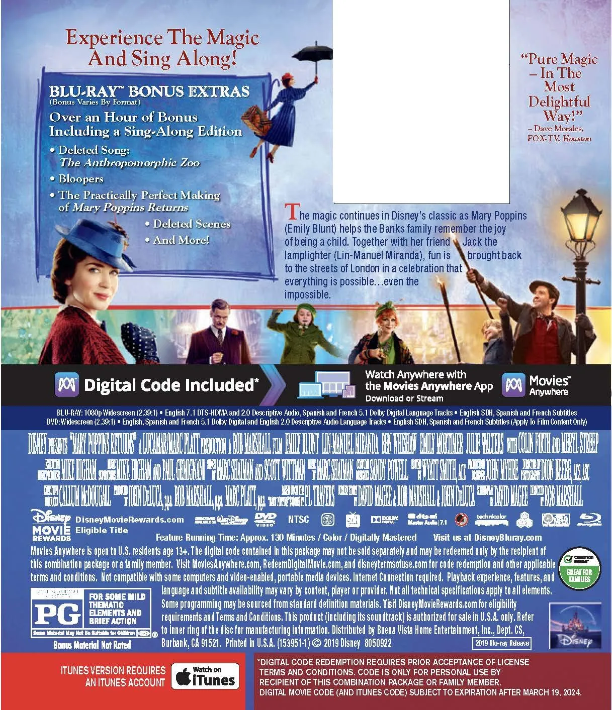 MARY POPPINS RETURNS