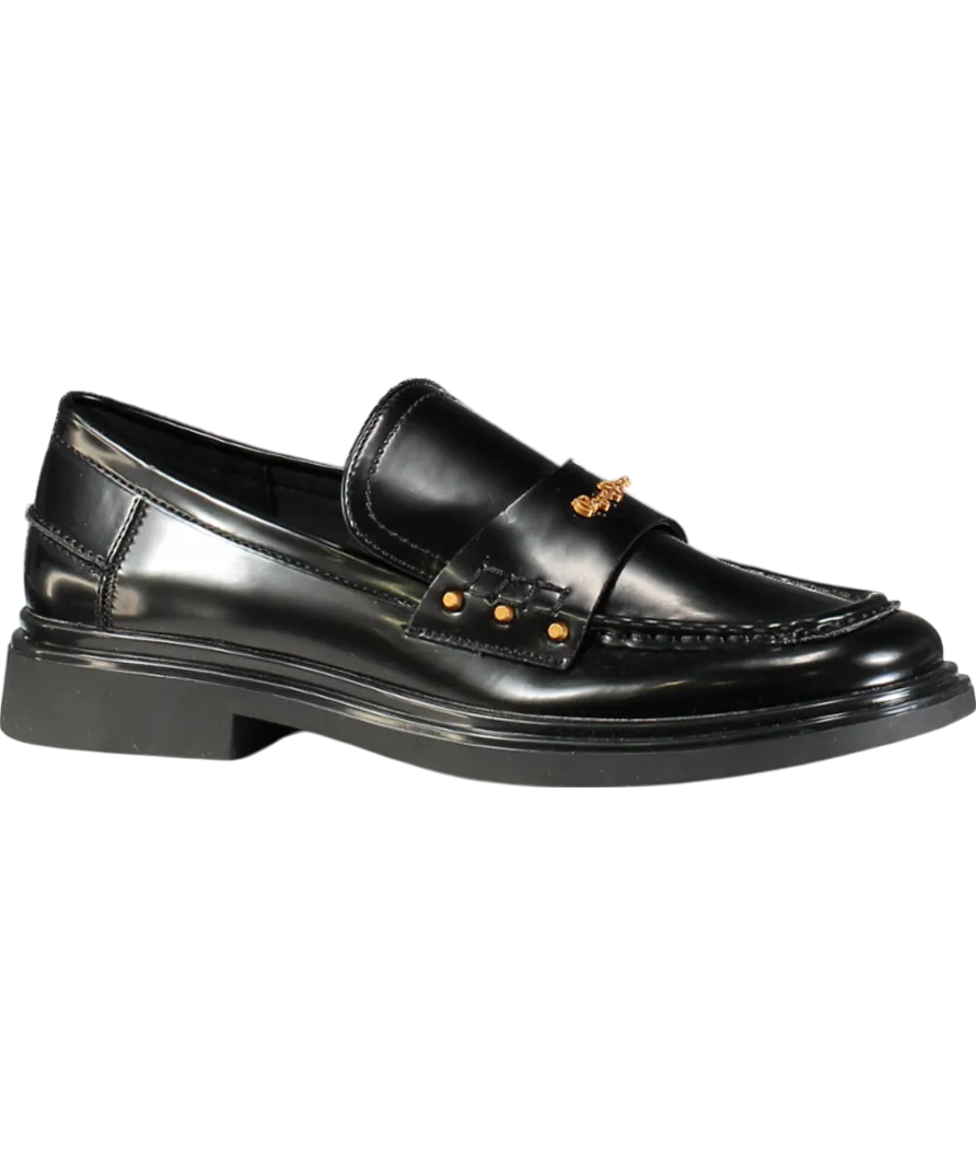 Pepe Jeans Penny Studs Loafers Black UK 8 EU 41 👠