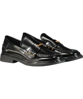 Pepe Jeans Penny Studs Loafers Black UK 8 EU 41 👠