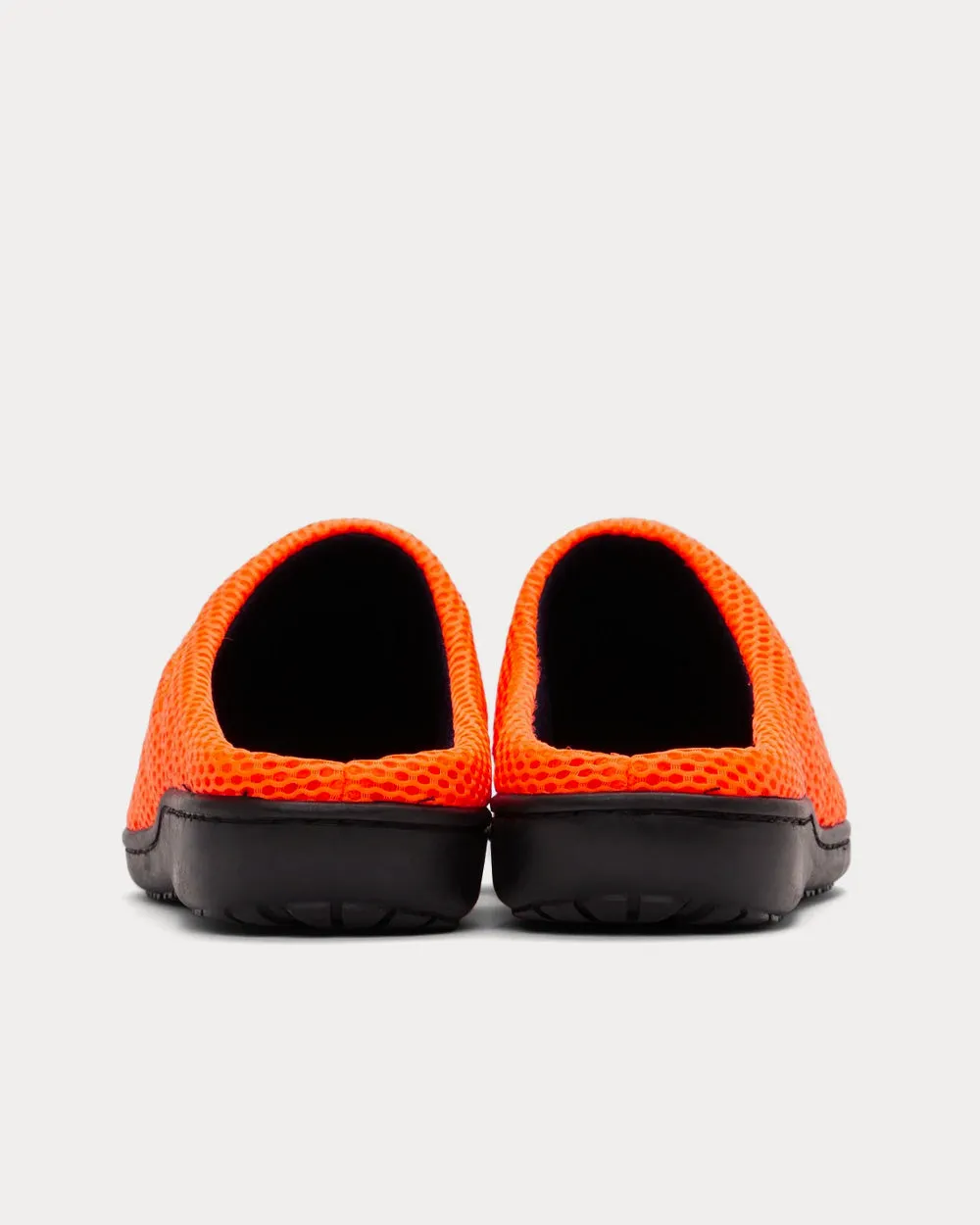 Quilted Light Orange Slip Ons