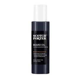 Scotch Porter Smoothing Beard Oil ?C Nourishing Oil Seals in Moisture & Smooths Flyaways for a Frizz-Free, Fuller/Healthier-Looking Beard with All-Day Shine ?C Original Scent, 1.7 oz. Bottle